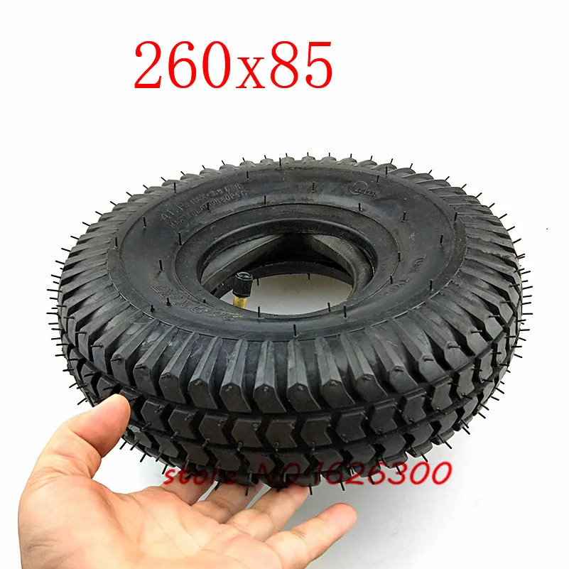 260x85 Tire and Inner Tube 3.00-4 (10\