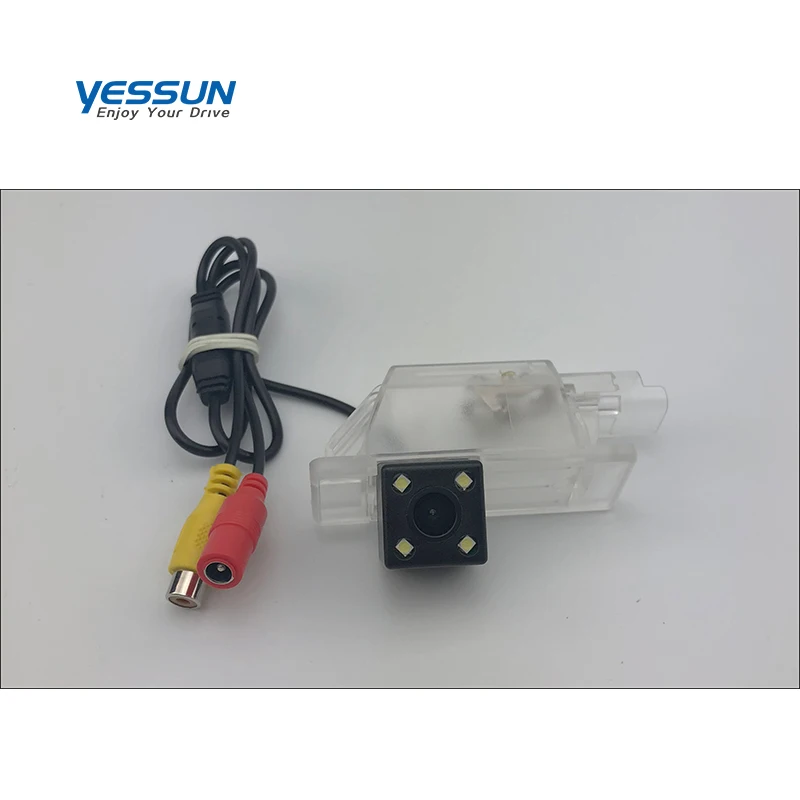 Yessun fisheye Rear view Camera For Peugeot 2008 2013 2014 2015 2016 2017 2018 CCD rear camera/car license plate camera