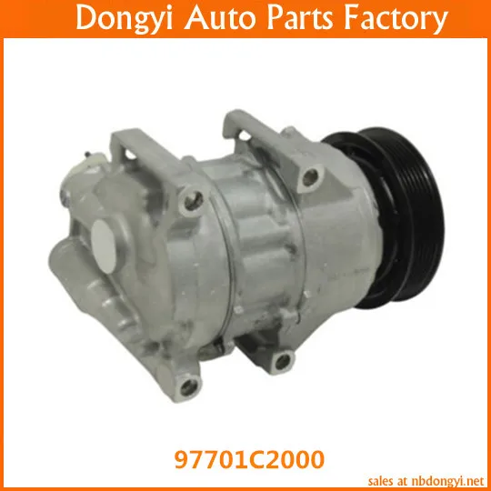 

6SES14C 6-полюсный сцепление Высококачественный компрессор кондиционера для 97701C2000 97701-C2000