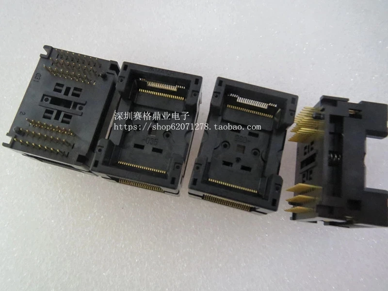 Original YAMAICHI IC Test Seat IC354-0482-035P Burning Programme TSOP48 FLASH Socket Adapter