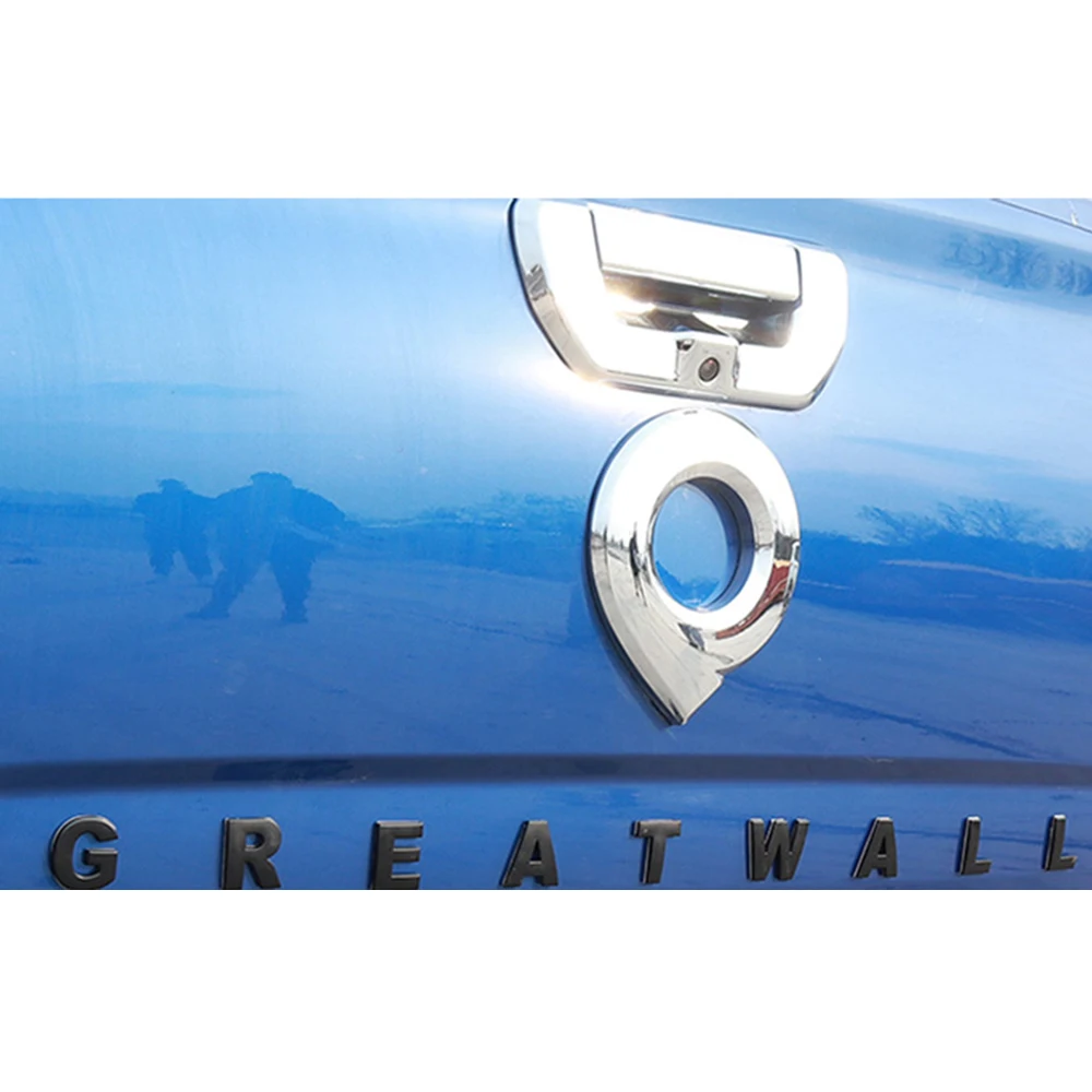 For Great Wall Cannon GWM Poer Ute 2019 - 2021 2022 Car Side Door Stickers And Decals Rear Door Car Name Letters Decor Product