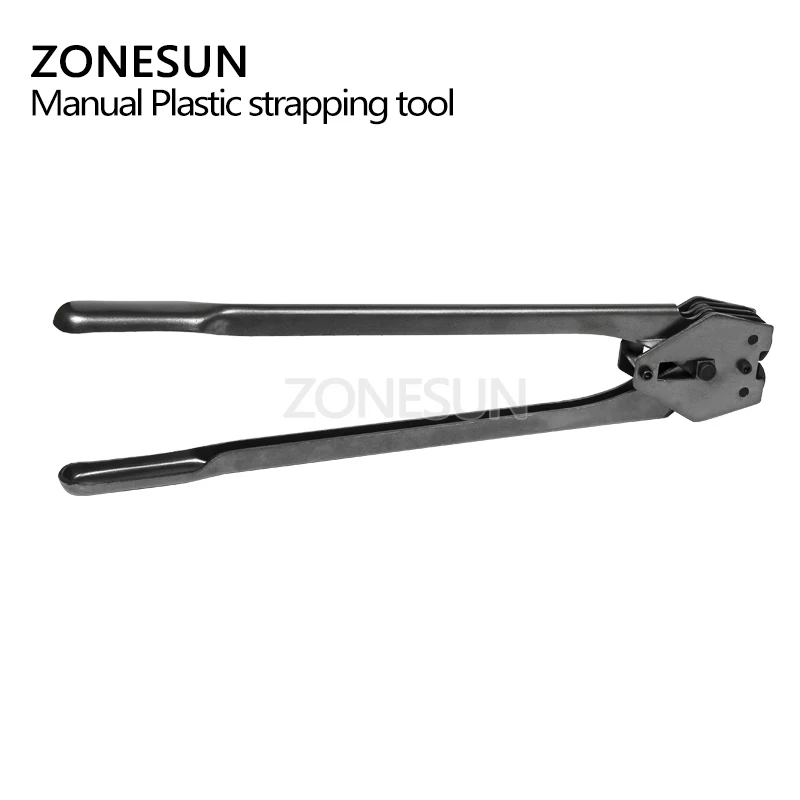 ZONESUN – outil manuel de cerclage en plastique, scelleuse et tendeur pour 12-16mm, outil d'emballage en PP PET, briques d'outils manuels