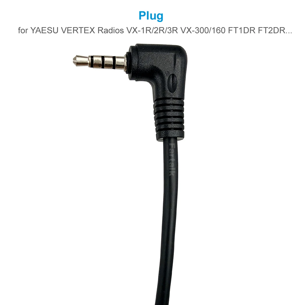 1 Pin Handheld Speaker MIC Microphone for YAESU VERTEX VX-1R/2R/3R VX-300/160 FT1DR FT2DR Radios