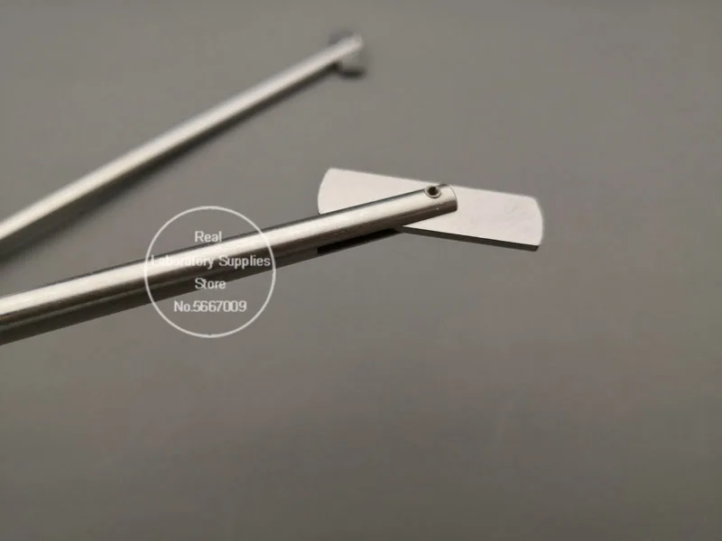 1pcs Lab Stainless Steel  Stirring Paddle with Straight Movable Blade for Stirrer Mixer Blender Laboratory Equipment