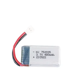 H31 Batería recargable 3,7V 480mAh para drones H107 KY101 E33C