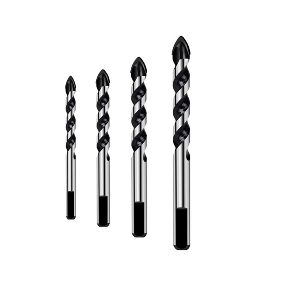 NEW 3/4/5Pcs Multi-Material Drill Bit Set for Porcelain Ceramic Tile Concrete Brick Glass Plastic Metal Masonry