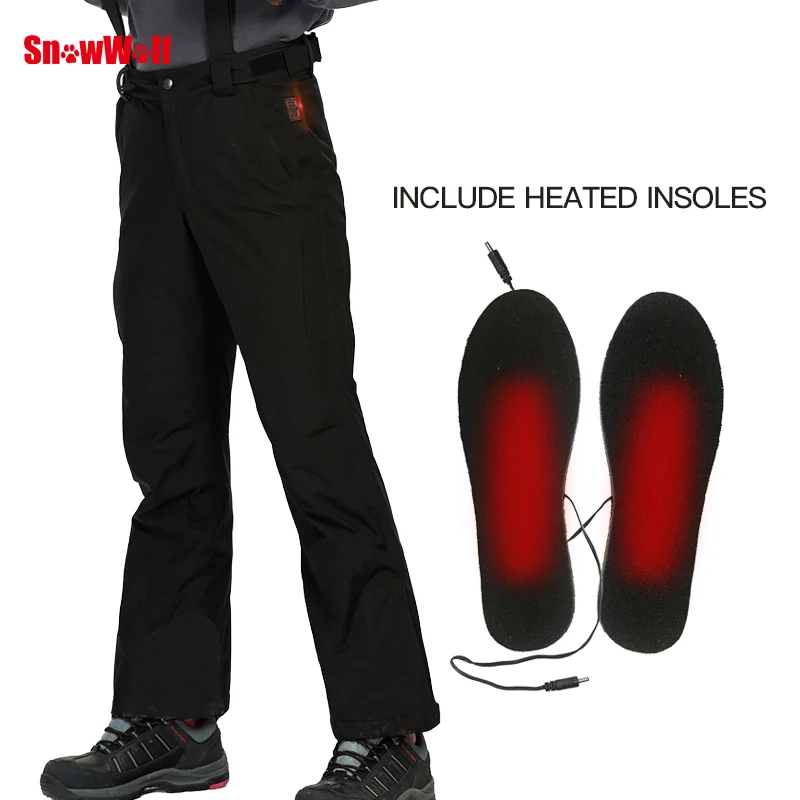 Outdoor Sports Pants Men\'s Winter Pants Waterproof Ski Pants Winter Snowboard Pants Ski Trousers Windproof Ski  Trousers Men