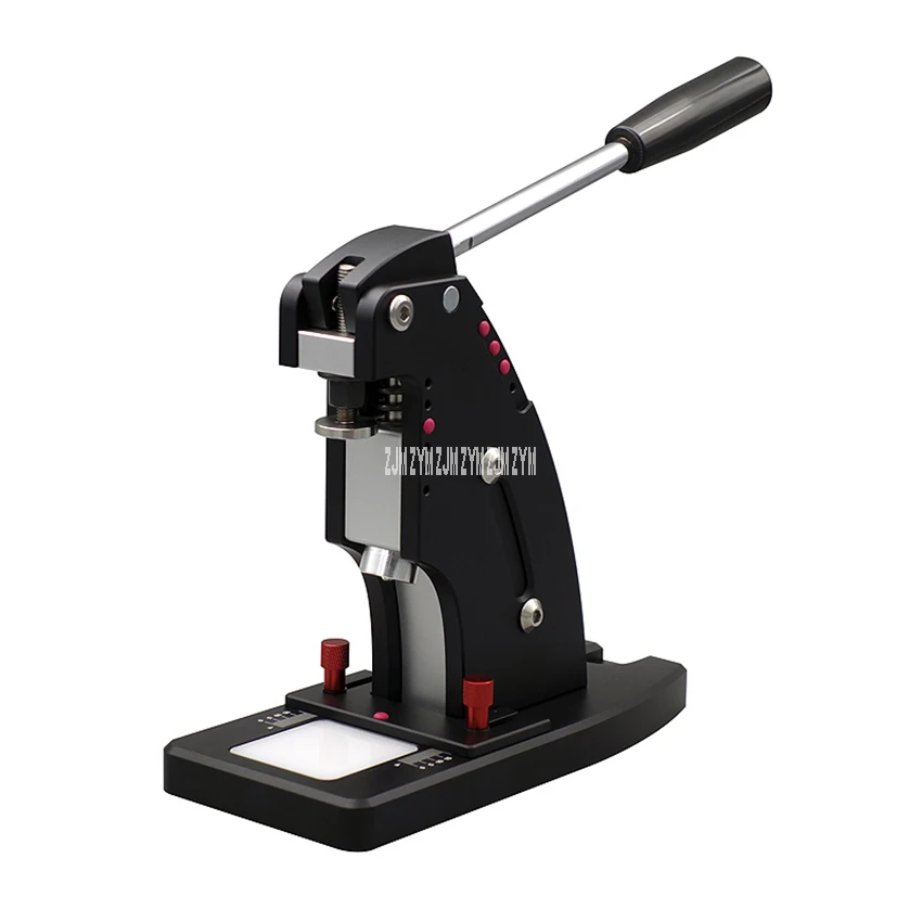 

XM-05 Silent Light Weight Manual Hand Presses Machine Desktop Small Industrial Leather Punching Machine Puncher Cutting Tool