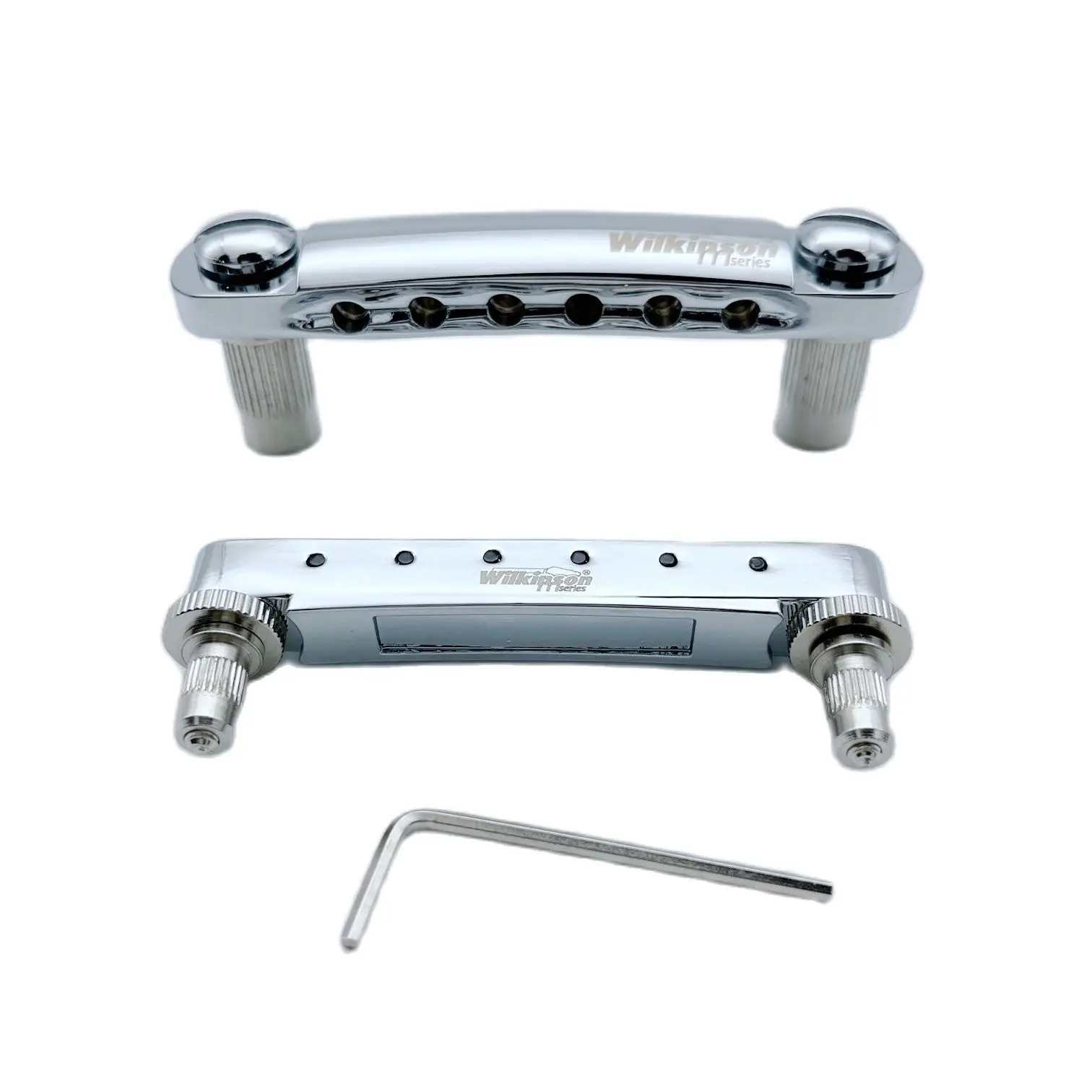 Original Authentic WK Tune-a-matic and Go-To style Bridge WOGB1 WOGT1 Stainless Steel Guitar Professional Guitar Parts