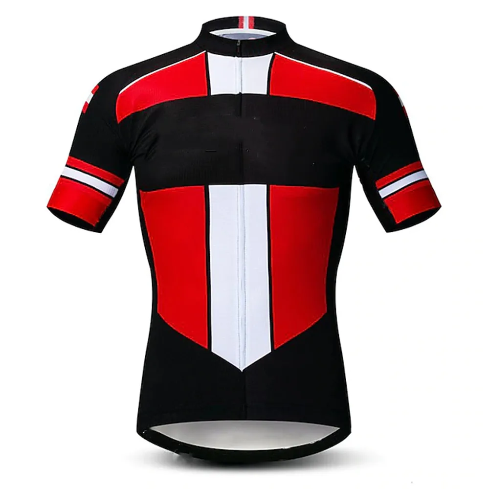 Riding Apparel Breathable Bicycle Sweat-Absorbent Outfit  Mountain  Highway Custom Short-Sleeved Cycling Manufacturers Slim Top