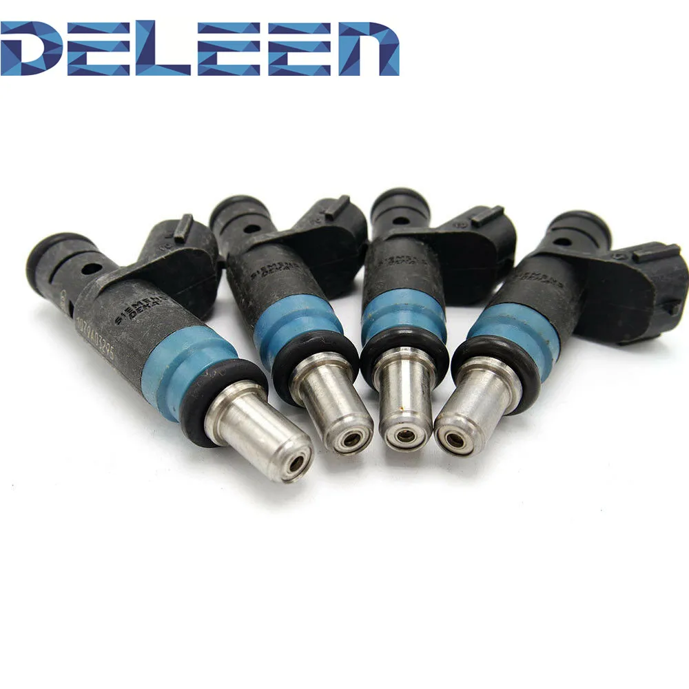 

Deleen 4x High impedance Fuel Injector 06B133551K For Audi Car Accessories