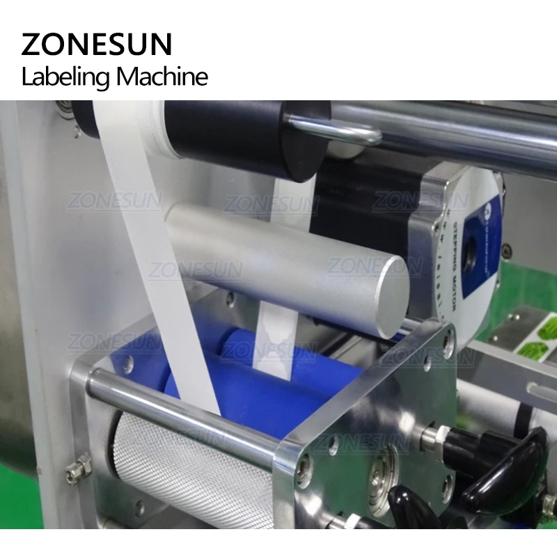 ZONESUN XL-T853 Automatic Flat Surface Cans Food Production Line Labeling Machine  Square Bottle Sticker Packing Machine