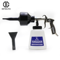 Car Tornador Cleaning Gun High Pressure Cleaning Tool Portable Tornado Car Wash Gun With Brush Interior & Exterior Car Cleaning