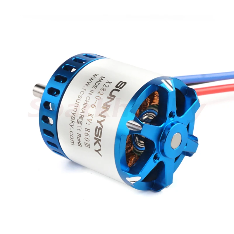 SUNNYSKY X2814-III X2820-III 860/900/1000/1200/1250KV 3-4S Brushless Motor Large Thrust for RC Quadcopter Airplanes Fixed Wing