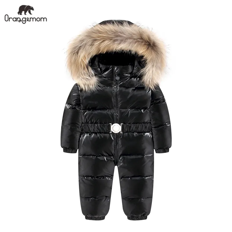 

Orangemom official store baby boys coat snow wear , warm down winter jumpsuit infant coats snowsuit , baby girl winter clothes