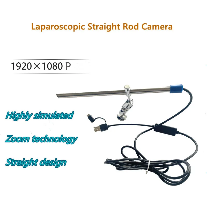 Laparoscopy Simulation Training Camera 0 Degree 30 Degree Endoscope Straight Rod Thoracic Cavity Lens Surgical Instruments