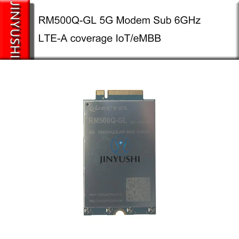 Quectel RM500Q-GL 5G Modem M.2 module Quectel RM500Q+Testing USB adapter+5G antenna+Pigtail supply document