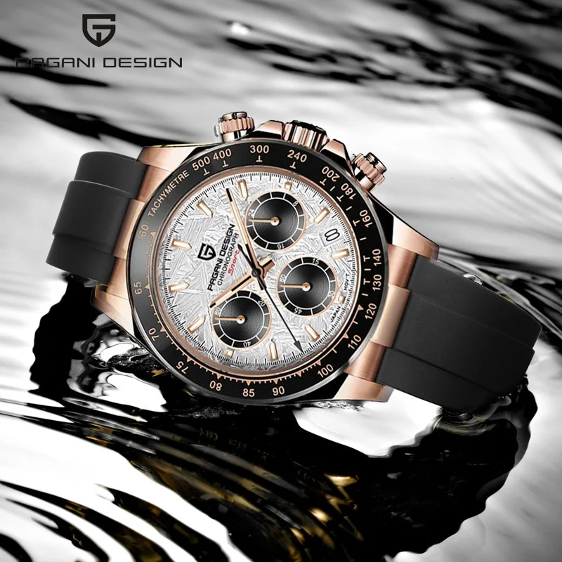 2024 New PAGANI Design Top Brand Luxury Men Quartz Watches Japan VK63 Clock Automatic Date Men Luxury Chronograph Wristwatches