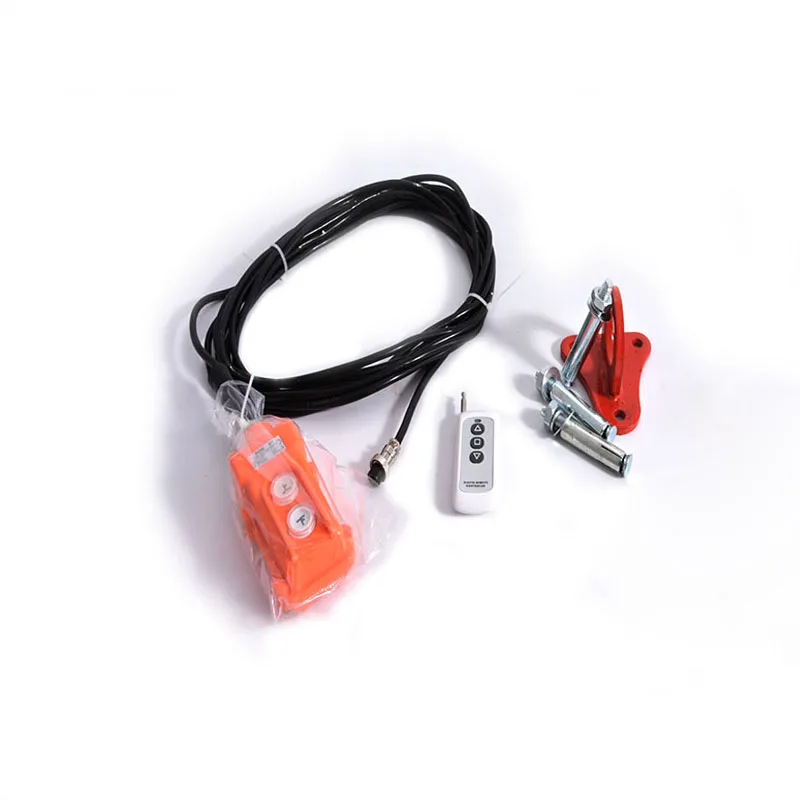 Mini palan électrique 3 en 1, 220V, 1500W, avec télécommande, Machine de Traction suspendue, 100KG/200KG/300KG/500KG