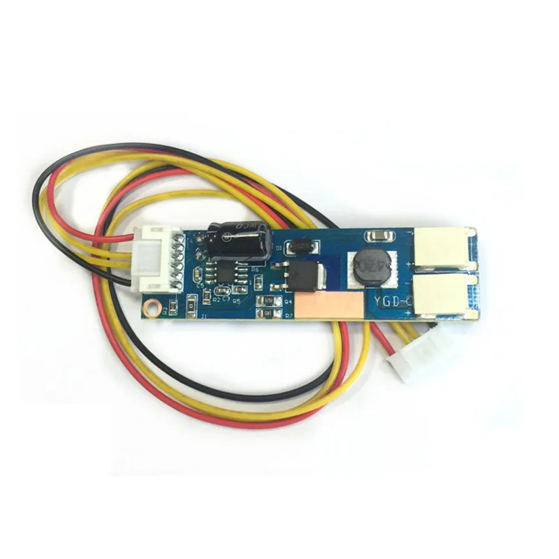 Écran LCD avec barre lumineuse LED, 15, 17, 19, 22, 24 pouces, double port, carte à courant constant, abati eur, intensité variable, 12V-30V