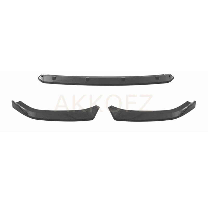 FOR GOLF MK7 GTi MAX spoiler bumper diffuser front lip body kit ABS material 3-stage for Volkswagen