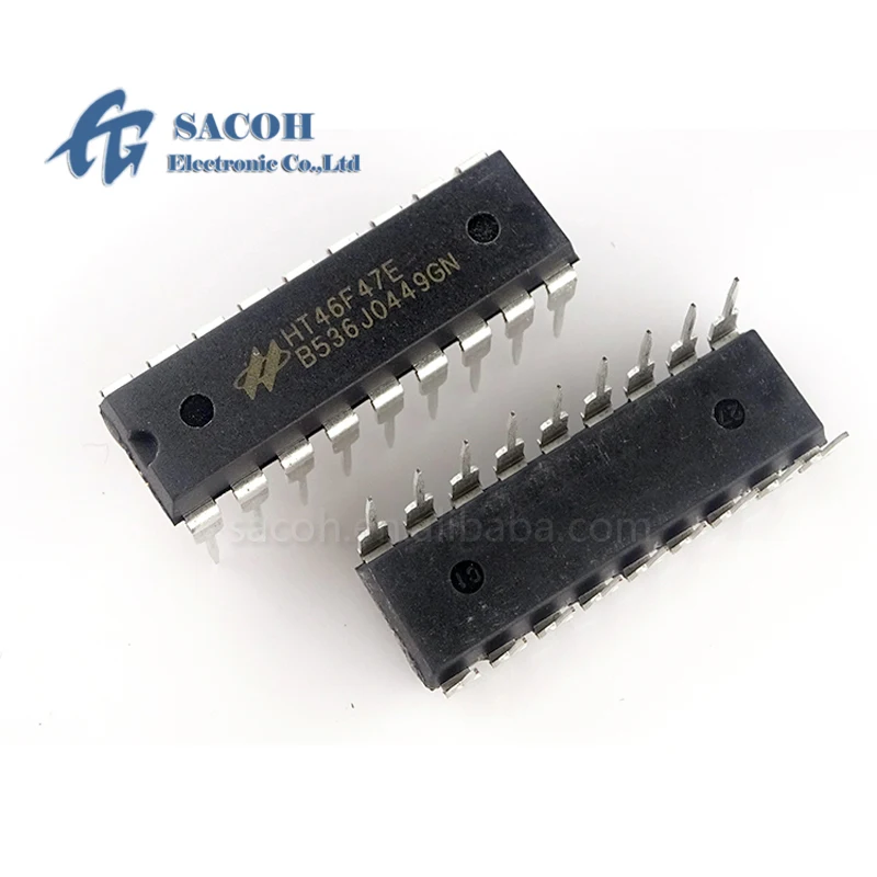 5PCS/lot New OriginaI HT46F47E HT46F47 or HT46F46E or HT46F48E or HT46F49E DIP-18 8-Bit MCU with EEPROM