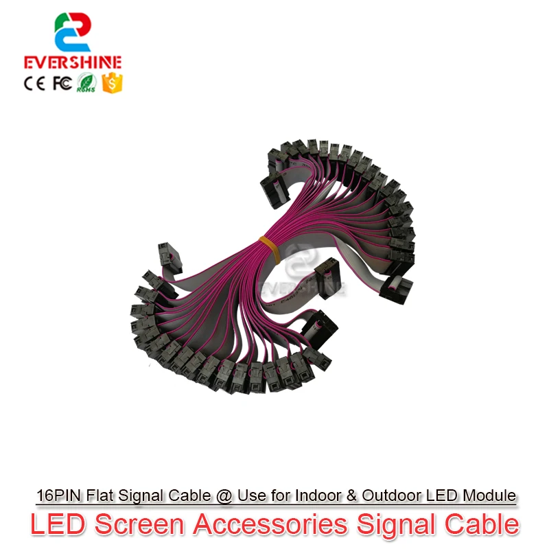 

20Pcs/lot 16cm Length Led Display Screen 16Pin Ribbon Data Flat Cable to Connect Hub Interface Cable