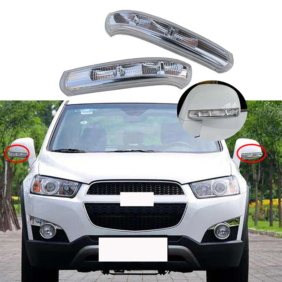 

Lofty Richy For Chevrolet Captiva 2007-2016 Side Mirror LED Turn Signal Lamp Repeater Flasher mirror lights blinker