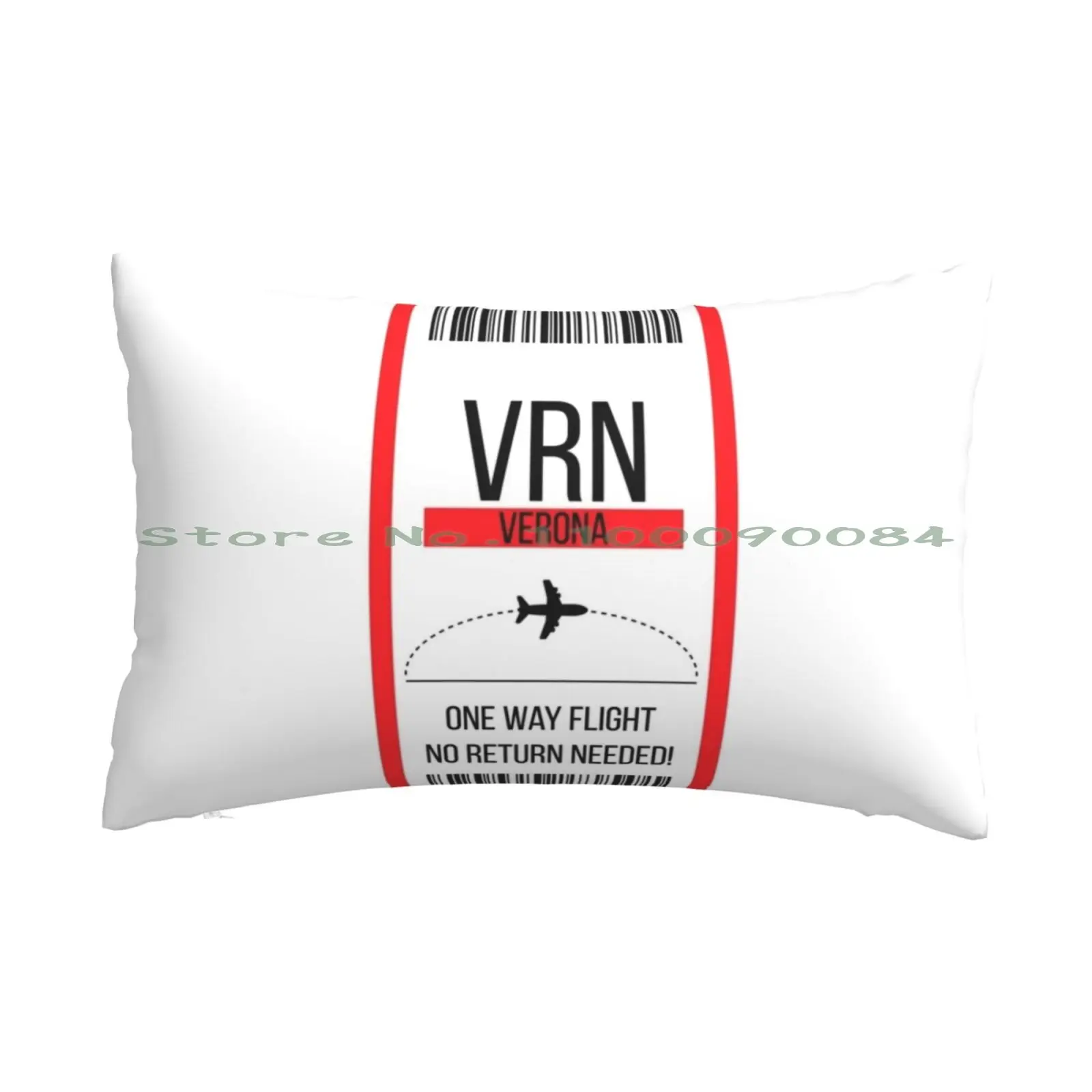 One Way Ticket To Verona! Pillow Case 20x30 50*75 Sofa Bedroom Rich Wealth Millionaire Billionaire Bitcoin Logo Bitcoin Symbol