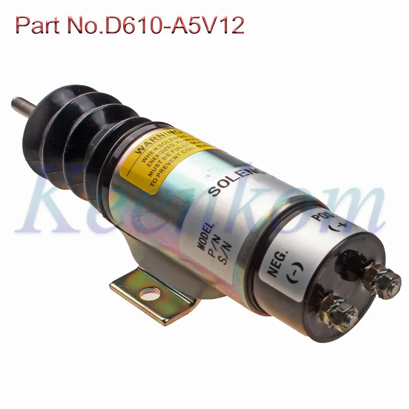 

D610-A5V12 Pull Solenoid Valve D610A5V12 For Trombetta D610 Series 12V