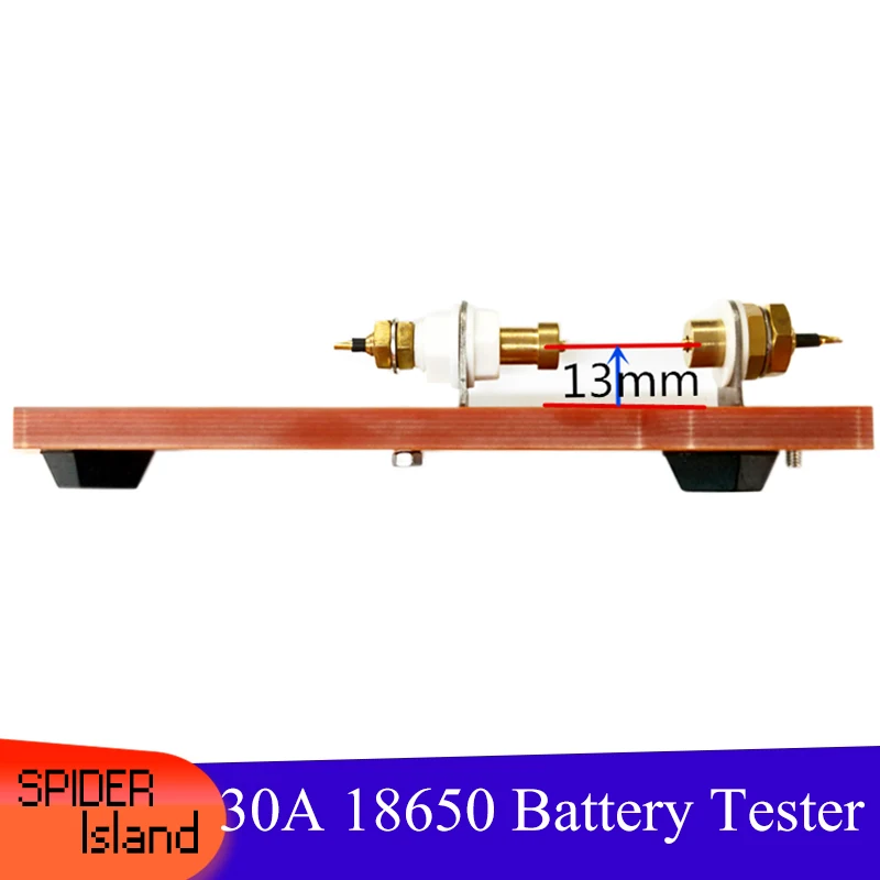 Professional Four-Wire Battery Test Frame 30A Internal Resistance Test of Cylindrical Battery 18650 Four-wire 18650 Battery Test