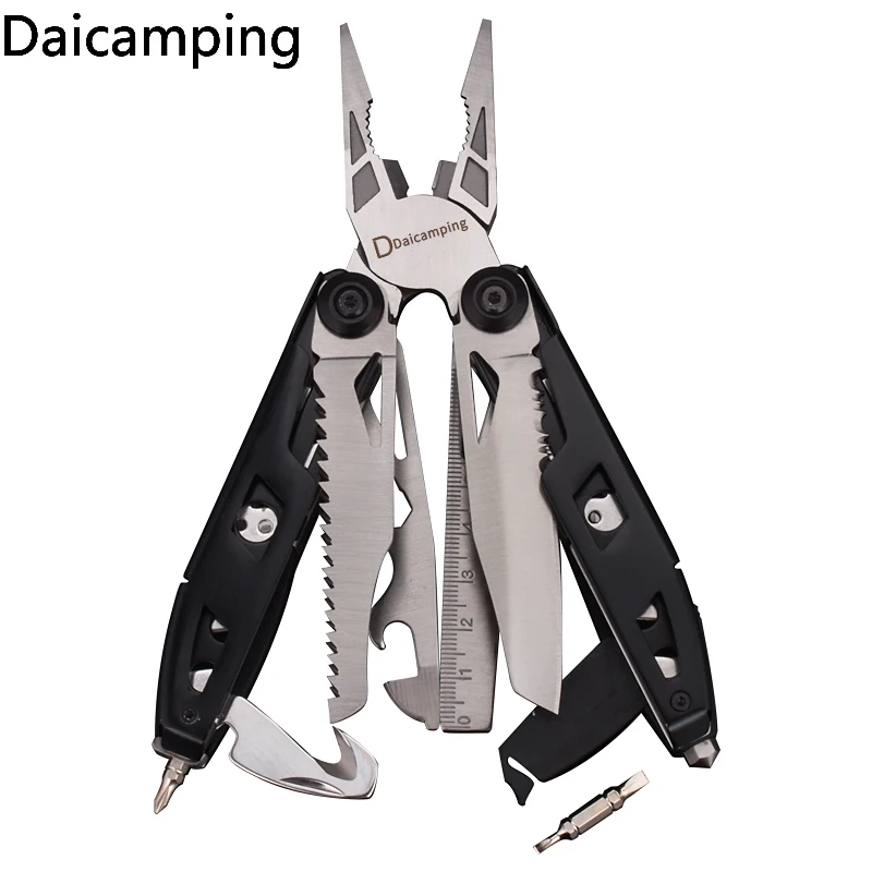 

Daicamping DL20 Folding Knife Plier Glass Breaker Multifunctional Survival EDC Combination 420 Portable Multi Tools Plier Clamps