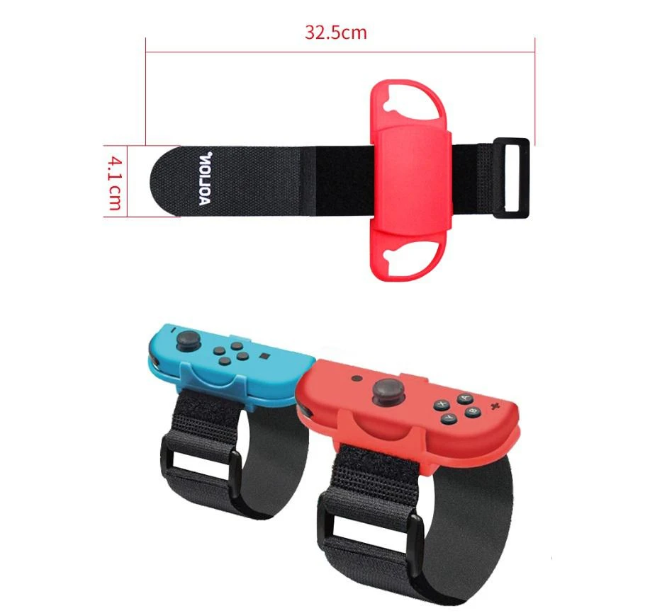 1 Pair Dance Band Adjustable JoyCon Controller Elastic Dance Wrist Band Fit Hand Strap Wristband For Nintendo Nintend Switch