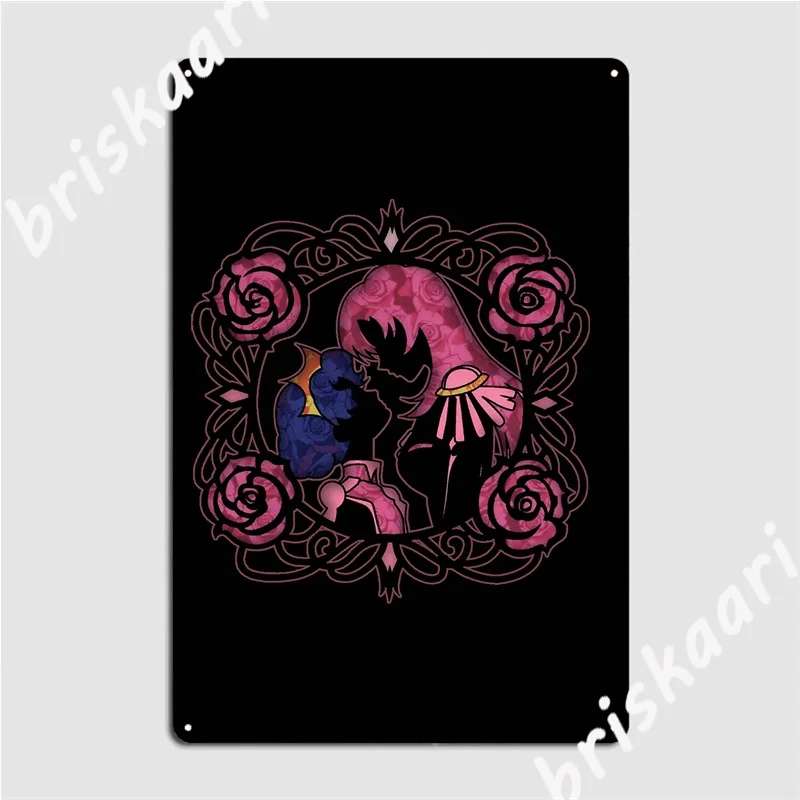 Utena X Anthy Metal Signs Wall Mural Mural Retro Plaques Tin sign Posters