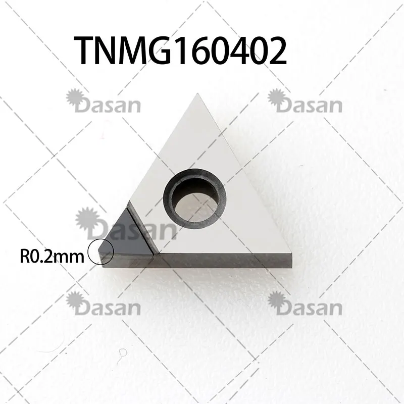 1pcs PCD Insert CBN VNMG160402  TNMG160402 TNMG160412 DNMG150402 DNMG150404 VNMG160404 TNMG160404 Turning Cutter Tool for Metal