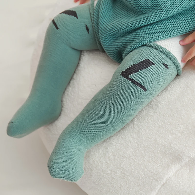 Toddler Winter Cotton Knee High Socks Kid Child Newborn Infant Boy Girl Thermal Cute Terry Thick Tube Long Sock Baby Accessories