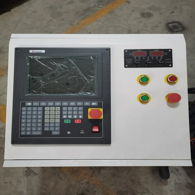 Factory price 1325 1212 metal plasma machine/plasma cutting machine for stainless steel panel/sheet/piping with rotary starfire