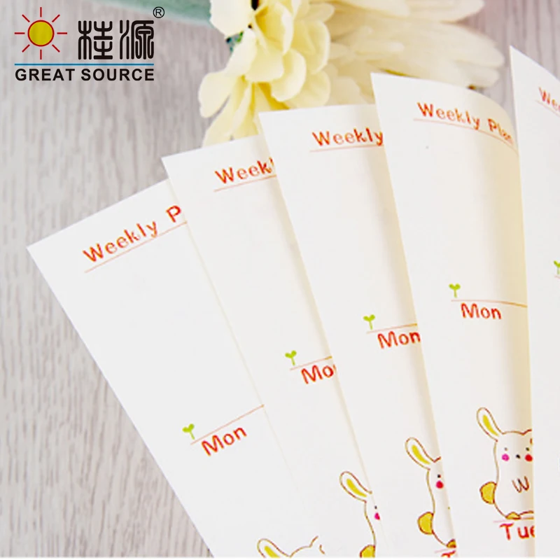 MQQ A6 Daily Planner Weekly Month Planner 2024 Loose Leaf Notebook Refill Paper Dot Grid Notebook White Paper Notebook(2PCS)