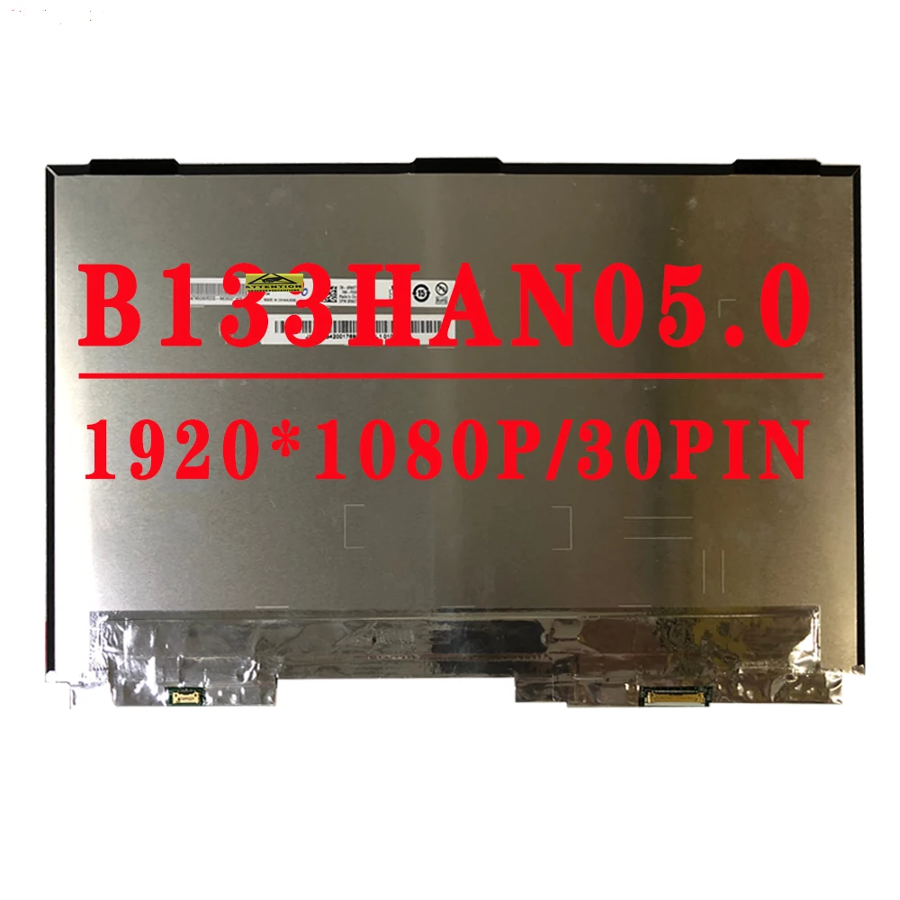 Original 13.3 inch 1920x1080IPS B133HAN05.0 DP/N 0RN5TT LQ133M1JW31 DP/N 0WT1R3 For DELL XPS 13 9370 Laptop LCD Screen Not touch