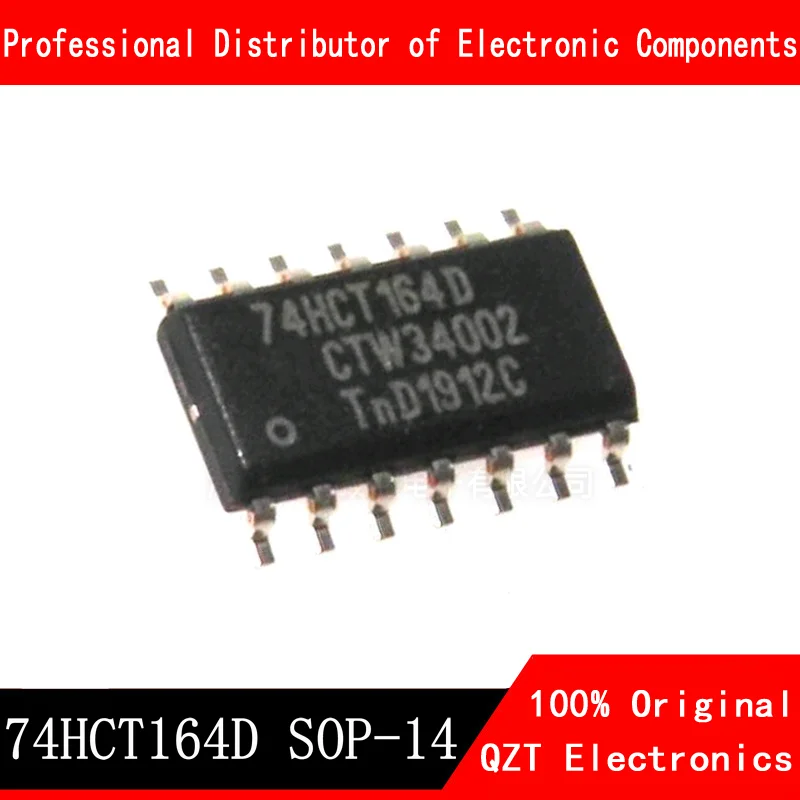 

10pcs/lot 74HCT164 SOP14 74HCT164D SOP-14 SN74HCT164DR SOP 74HCT164DR SOIC14 HCT164 SOIC-14 SMD new and original IC Chipset