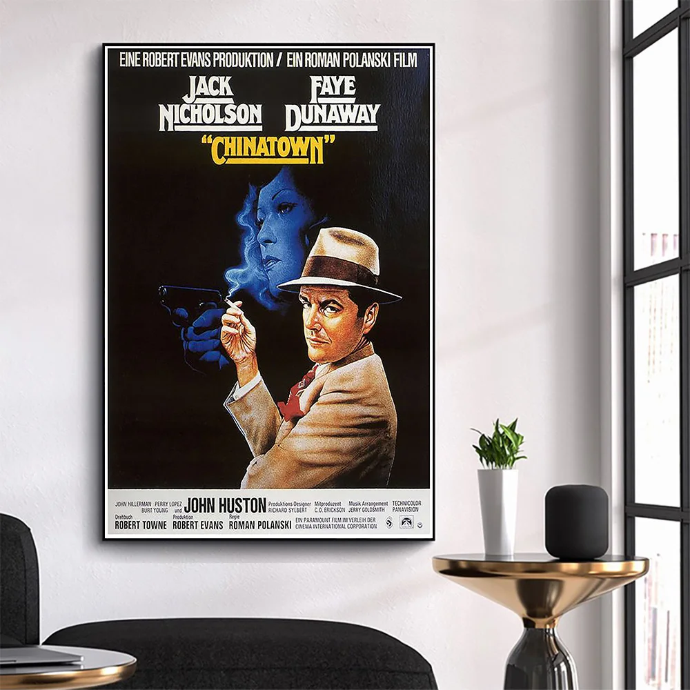 

WM3181 Chinatown (3) Wonderful Classic Movie HD Silk Fabric Poster Art Decor Indoor Painting Gift