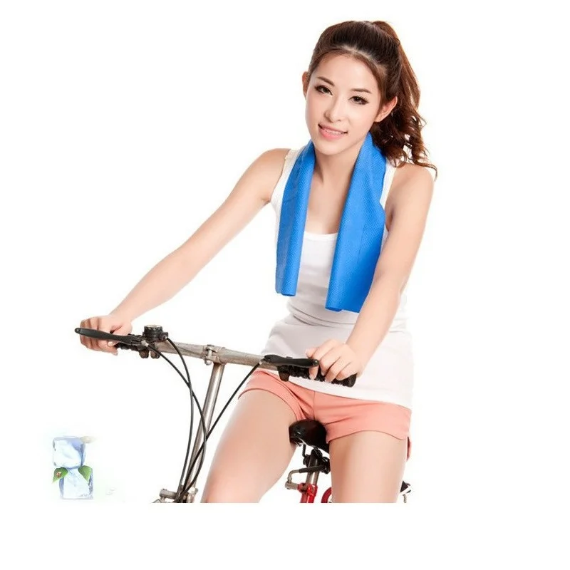 Summer cooling speed cold towel creative ice cold towel Taiwan magic towel