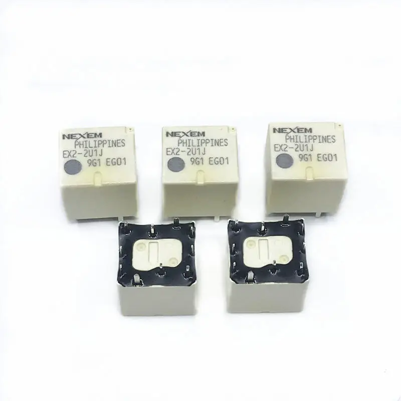 

Free Shipping 5Pcs/lot 100% New original Automotive relays EX2 2U1J EX2-2U1 EX2-2U1J On board central locking relay DC12V 10Pins