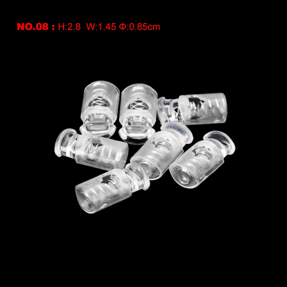 10pcs Cord Lock Plastic Stopper for DIY Jewellery Making