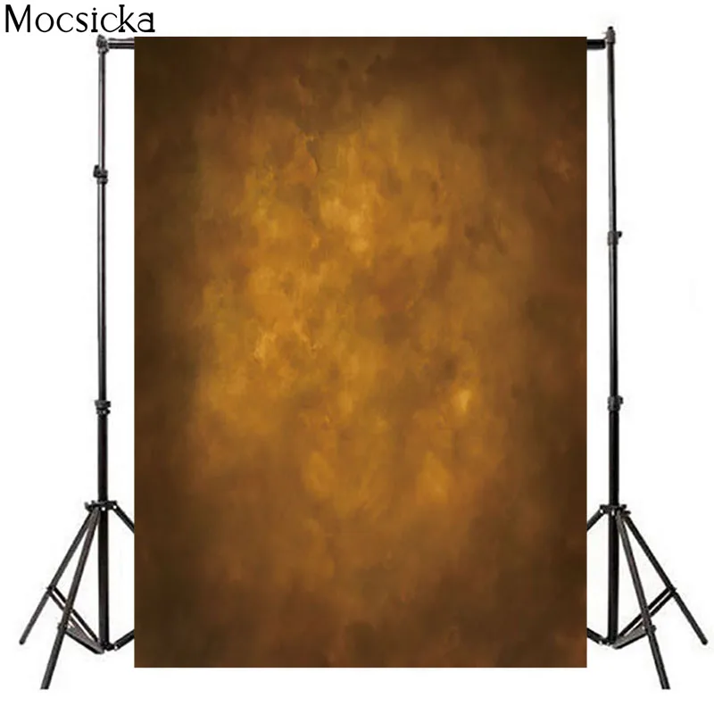 Mocsicka fondo de fotografía amarillo y marrón, decoración de Color sólido, retrato de adulto, estudio profesional, accesorios de fotografía