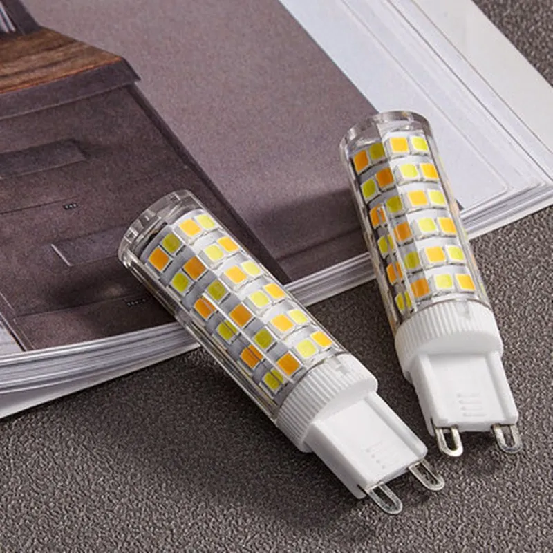 

G9 G4 E14 LED Lamp AC220V No Flicker LED Bulb 2835SMD 7W 9W 12W 690LM Super Bright Chandelier Light Replace 70W Halogen Lamp