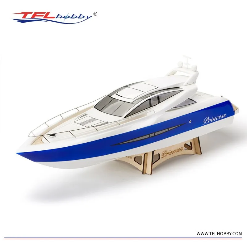 

Princess Electric Brushless RC Boat Fiberglass with 3650 KV1500 motor with Water Cooling 120A / 180A ESC (W/O Radio System)