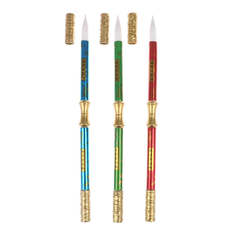 1pcs Spinning Pen Creative Random Flash Rotating Gaming Gel Pens Student Gift Toy