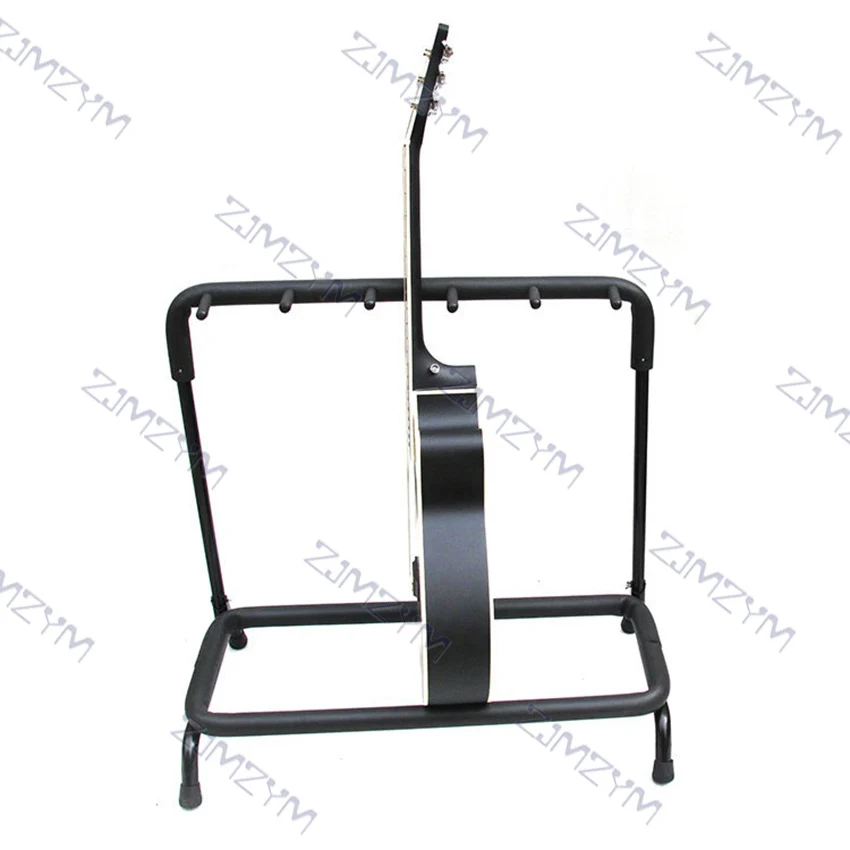 Foldable Guitar Stand Rack 3/5/7 Holders for Guitar Display Storage Universal Multi Guitar Floor Stand Holder Rack Accessories