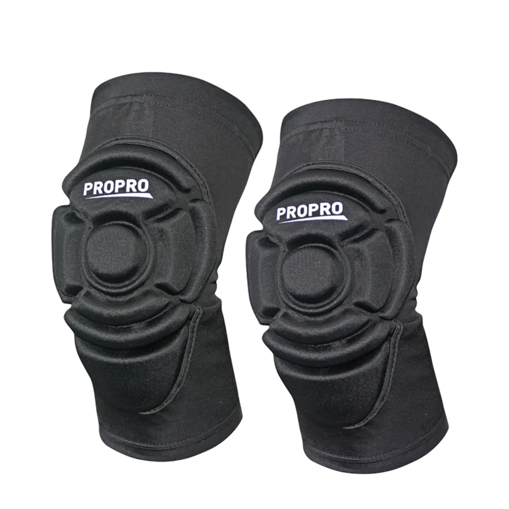 Soft Basketball Knee Pads Black Breathable For Outdoor Ski Skating Roller Skating Riding Sports Equipment To Girls/Boys